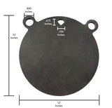 12" Steel Shooting Target