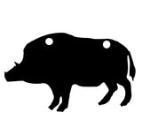Pig Silhouette Shooting Target